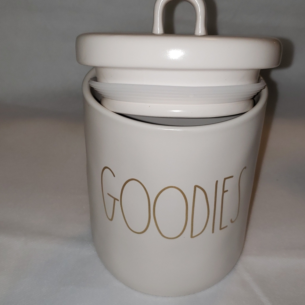 Rae Dunn Goodies Loop Lid Canister NIB - Picture 7 of 15